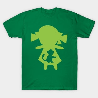 Monkey Girl - Green T-Shirt